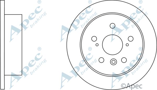 APEC BRAKING Bremžu diski DSK2799